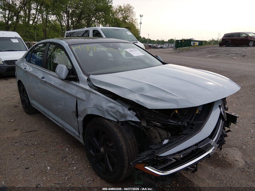 2025 Volkswagen Jetta VIN 3VW7X7BU5SM028117 IAAI salvage auction — FRONT END, Salvage Title, sold $5,300 on 2026-07-23 (photo 6)