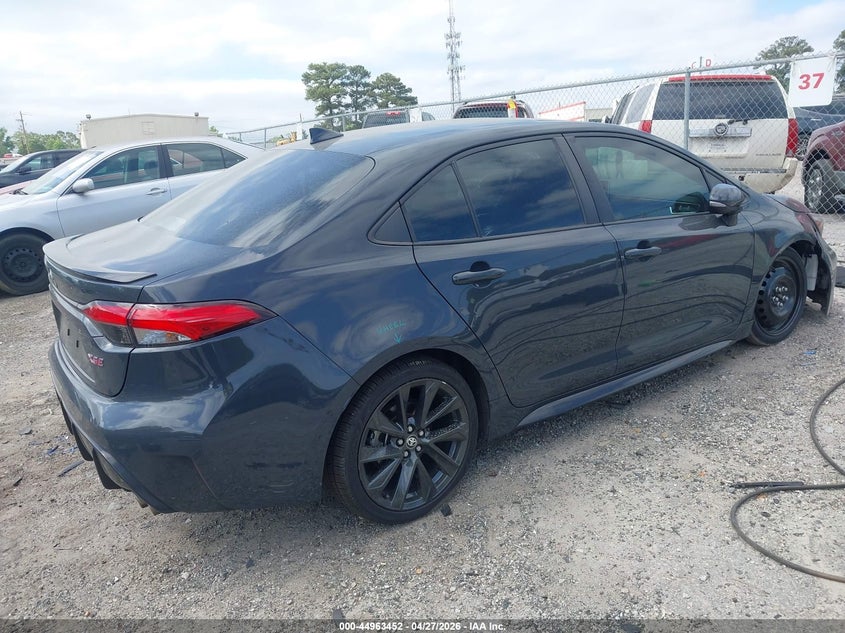 2023 Toyota Corolla VIN 5YFT4MCE6PP156768 IAAI salvage auction — FRONT & REAR, Salvage (Georgia), sold $6,200 on 2026-07-29 (photo 4)