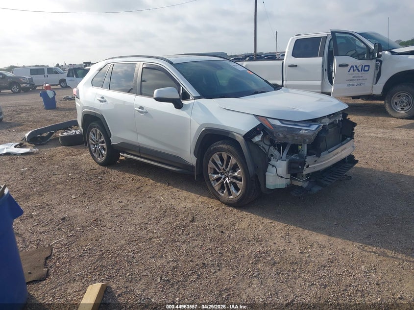 2023 Toyota Rav 4 VIN JTMC1RFV2PD098405 IAAI salvage auction — FRONT END, Original (Texas), sold $13,450 on 2026-07-15 (photo 1)