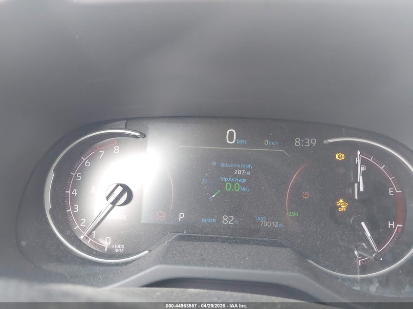 2023 Toyota Rav 4 VIN JTMC1RFV2PD098405 IAAI salvage auction — FRONT END, Original (Texas), sold $13,450 on 2026-07-15 (photo 7)