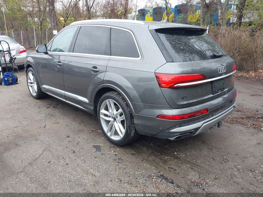2025 Audi Q7 VIN WA1LVBF74SD029750 IAAI salvage auction — FRONT END, Salvage (Rhode Island), sold $21,000 on 2026-07-30 (photo 3)