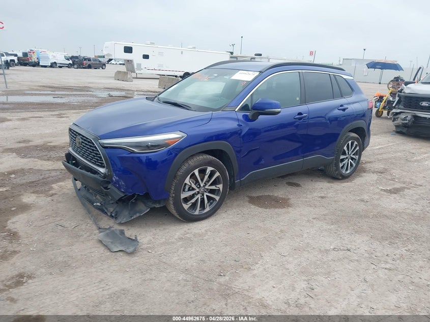 2023 Toyota Corolla cross VIN 7MUEAAAG7PV056325 IAAI salvage auction — REAR END, Salvage (Texas), sold $6,800 on 2026-07-29 (photo 2)