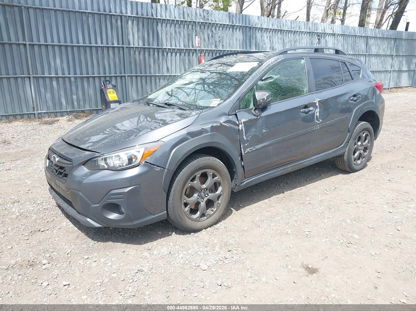2022 Subaru Xv VIN JF2GTHSC9NH217858 IAAI salvage auction — ROLLOVER, Salvage (New Jersey), sold $2,700 on 2026-07-29 (photo 2)