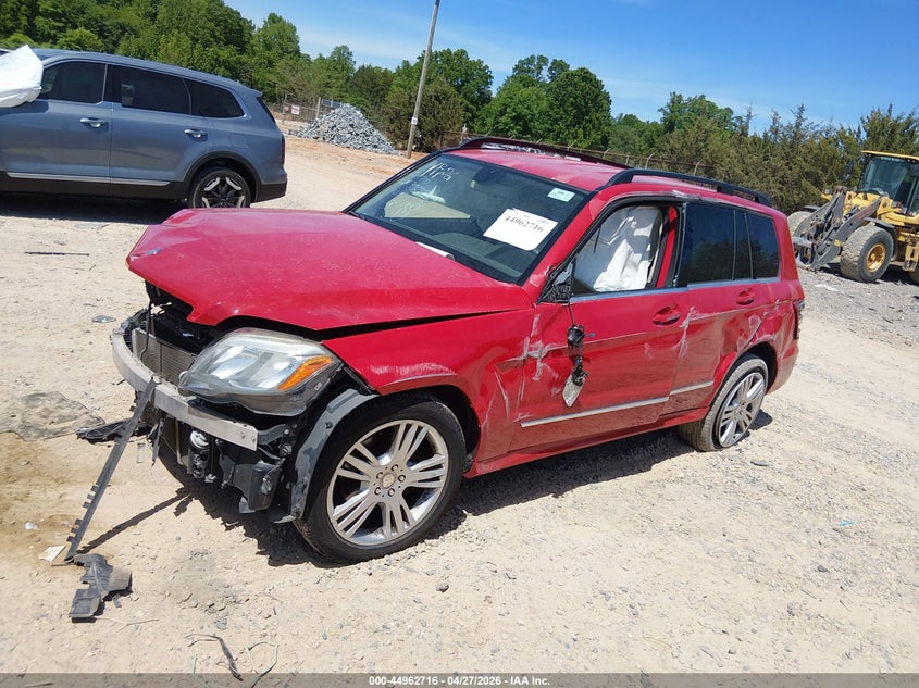 2015 Mercedes-benz Glk-klasse VIN WDCGG5HB5FG376782 IAAI salvage auction — FRONT END, Salvage Title, sold $1,250 on 2026-07-13 (photo 2)