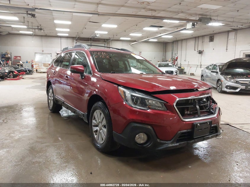 2019 Subaru Outback VIN 4S4BSAHC6K3285808 IAAI salvage auction — FRONT END, Salvage Title, sold $3,850 on 2026-07-31 (photo 1)