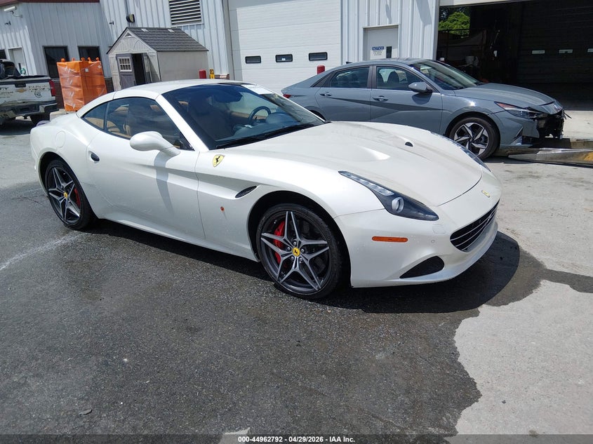2016 Ferrari California T VIN ZFF77XJA2G0214672 IAAI salvage auction — Water/Flood, Salvage (North Carolina), sold $43,500 on 2026-05-04 (photo 1)