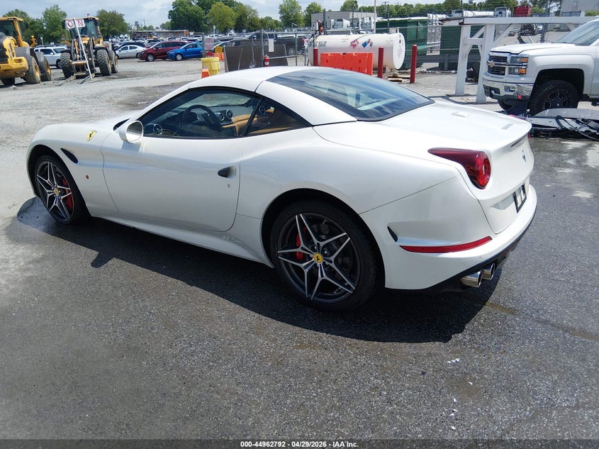 2016 Ferrari California T VIN ZFF77XJA2G0214672 IAAI salvage auction — Water/Flood, Salvage (North Carolina), sold $43,500 on 2026-05-04 (photo 3)