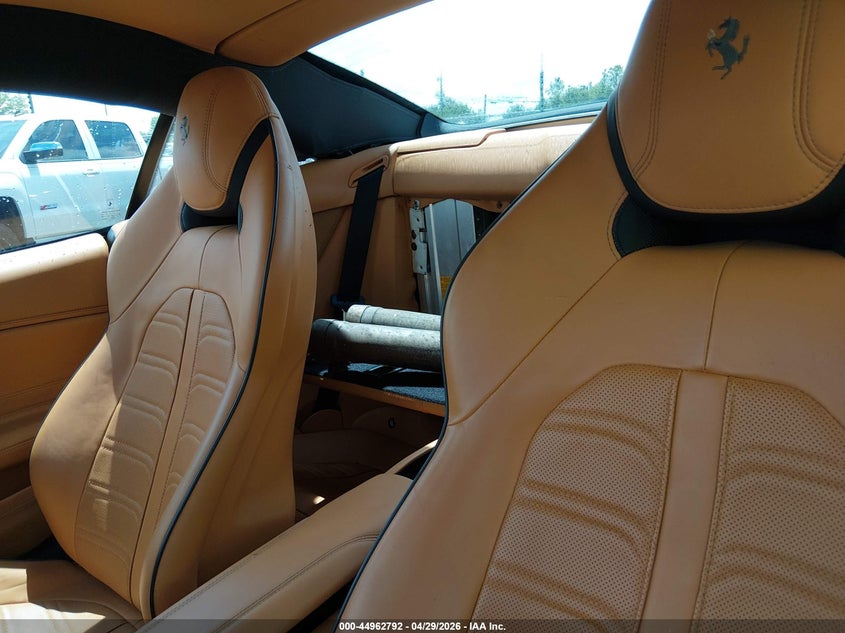 2016 Ferrari California T VIN ZFF77XJA2G0214672 IAAI salvage auction — Water/Flood, Salvage (North Carolina), sold $43,500 on 2026-05-04 (photo 8)