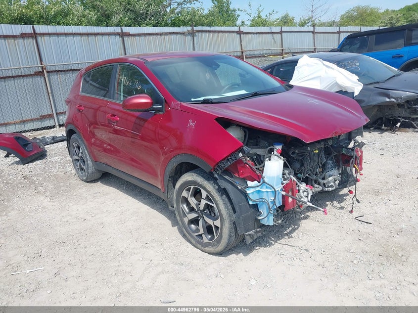 2020 Kia Sportage VIN KNDPM3AC4L7757198 IAAI salvage auction — FRONT END, Salvage (Ohio), sold $2,900 on 2026-07-08 (photo 1)