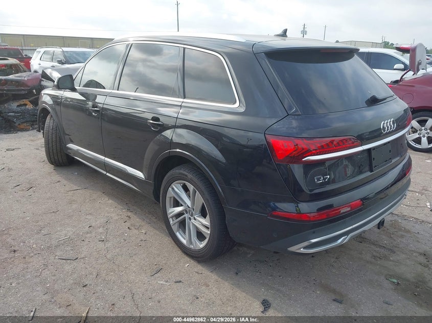2021 Audi Q7 VIN WA1LXAF78MD011517 IAAI salvage auction — FRONT END, Salvage (Texas), sold $6,250 on 2026-07-08 (photo 3)