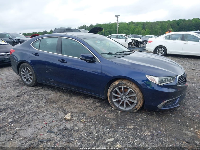 2018 Acura Tlx VIN 19UUB1F34JA009929 IAAI salvage auction — FRONT END, Clear (Georgia), sold $5,100 on 2026-07-31 (photo 1)