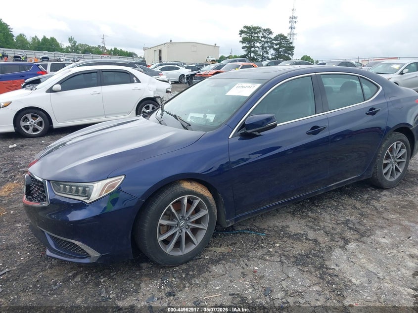 2018 Acura Tlx VIN 19UUB1F34JA009929 IAAI salvage auction — FRONT END, Clear (Georgia), sold $5,100 on 2026-07-31 (photo 2)