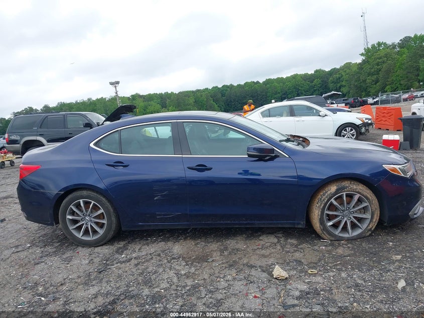 2018 Acura Tlx VIN 19UUB1F34JA009929 IAAI salvage auction — FRONT END, Clear (Georgia), sold $5,100 on 2026-07-31 (photo 6)