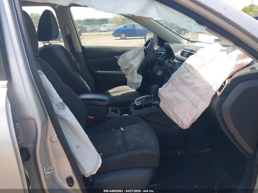 2016 Nissan Rogue VIN KNMAT2MV3GP632957 IAAI salvage auction — FRONT END, Salvage Title, sold $550 on 2026-07-14 (photo 5)