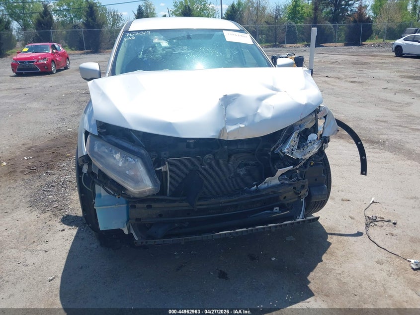 2016 Nissan Rogue VIN KNMAT2MV3GP632957 IAAI salvage auction — FRONT END, Salvage Title, sold $550 on 2026-07-14 (photo 6)
