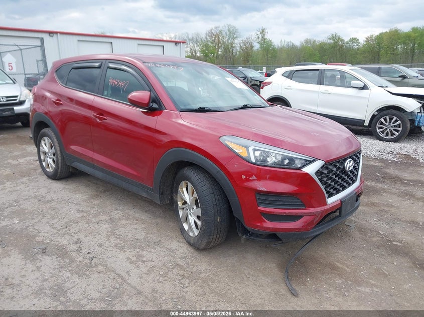 2021 Hyundai Tucson VIN KM8J2CA4XMU330935 IAAI salvage auction — THEFT, Mv-907A (New York), sold $2,850 on 2026-07-07 (photo 1)