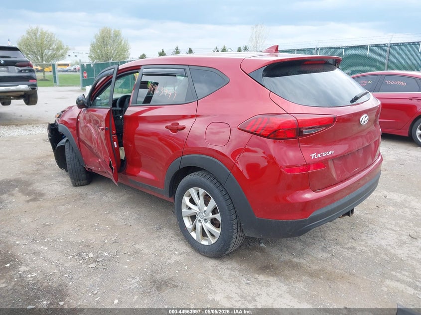 2021 Hyundai Tucson VIN KM8J2CA4XMU330935 IAAI salvage auction — THEFT, Mv-907A (New York), sold $2,850 on 2026-07-07 (photo 3)