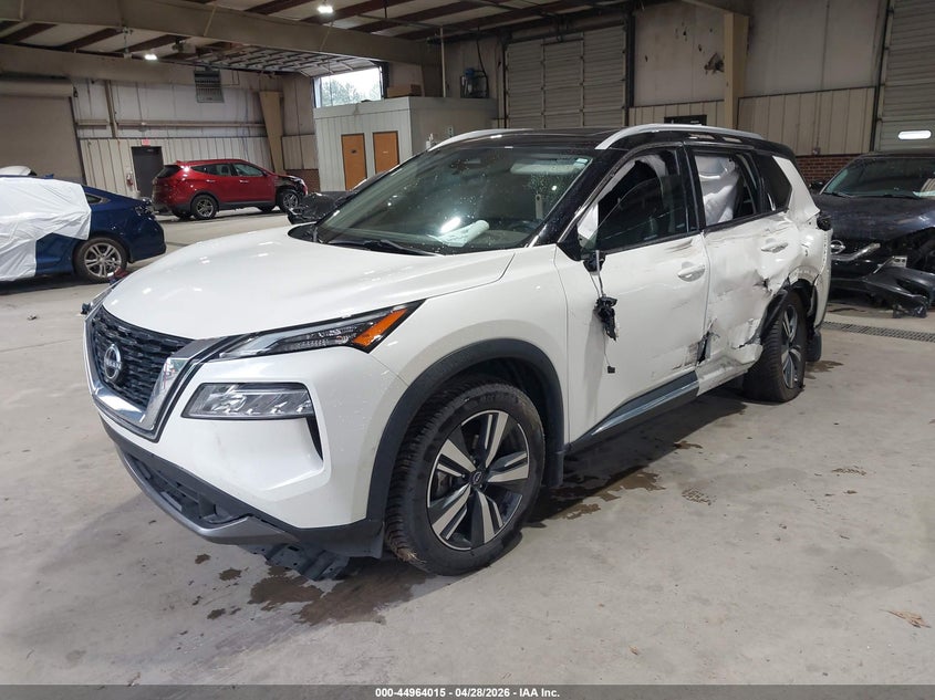 2023 Nissan Rogue VIN JN8BT3CA3PW428212 IAAI salvage auction — LEFT SIDE, Salvage (North Carolina), sold $4,550 on 2026-07-09 (photo 2)