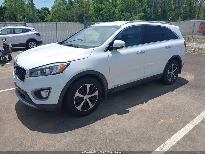 2016 Kia Sorento VIN 5XYPHDA51GG004264 IAAI salvage auction — FRONT END, Salvage (Mississippi), sold $3,150 on 2026-07-09 (photo 2)