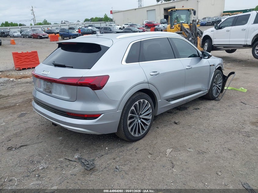 2019 Audi E-tron VIN WA1VABGE8KB011149 IAAI salvage auction — FRONT END, Wait Title, sold $15,200 on 2026-07-22 (photo 4)