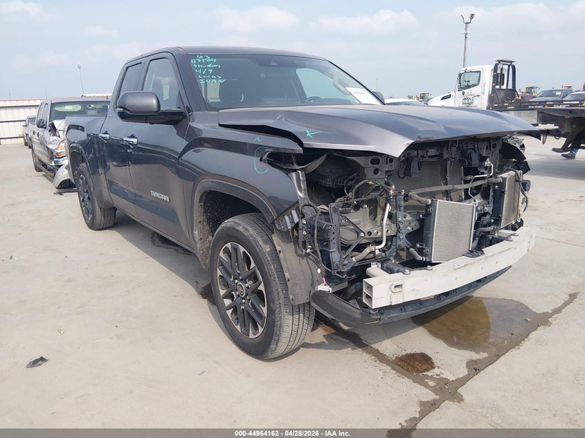 2022 Toyota Tundra VIN 5TFJA5DA6NX034086 IAAI salvage auction — FRONT END, Original (Texas), sold $20,000 on 2026-07-07 (photo 1)