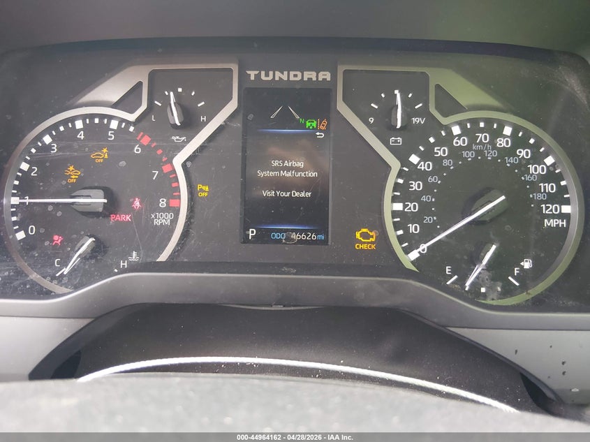 2022 Toyota Tundra VIN 5TFJA5DA6NX034086 IAAI salvage auction — FRONT END, Original (Texas), sold $20,000 on 2026-07-07 (photo 7)