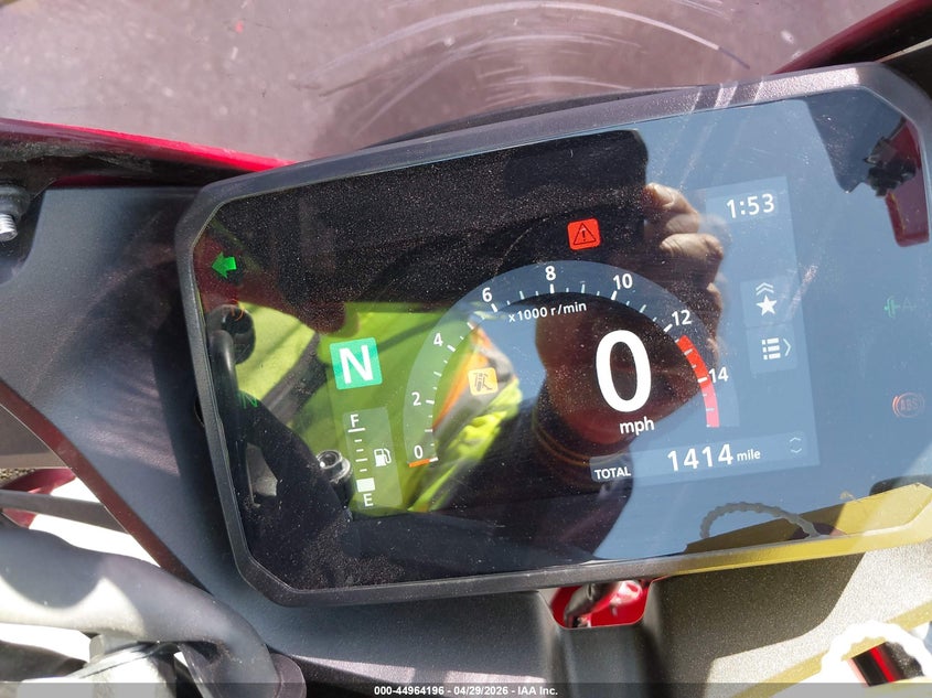 2025 Honda Cbr VIN MLHRH1552S5100971 IAAI salvage auction — FRONT END, Salvage Certificate (California), sold $1,100 on 2026-07-24 (photo 7)