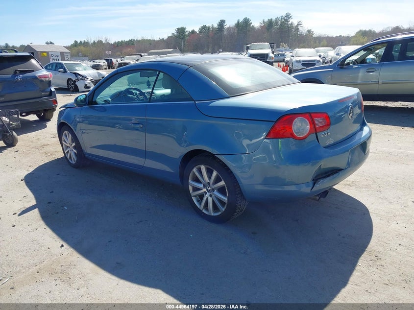 2008 Volkswagen Eos VIN WVWBA71FX8V049481 IAAI salvage auction — FRONT END, Salvage (New Hampshire), sold $300 on 2026-07-15 (photo 3)