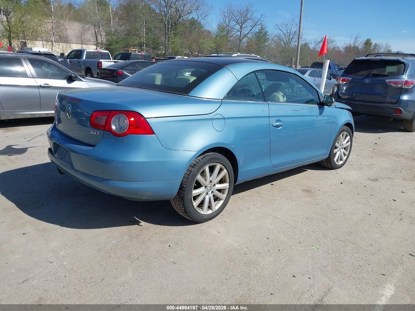 2008 Volkswagen Eos VIN WVWBA71FX8V049481 IAAI salvage auction — FRONT END, Salvage (New Hampshire), sold $300 on 2026-07-15 (photo 4)