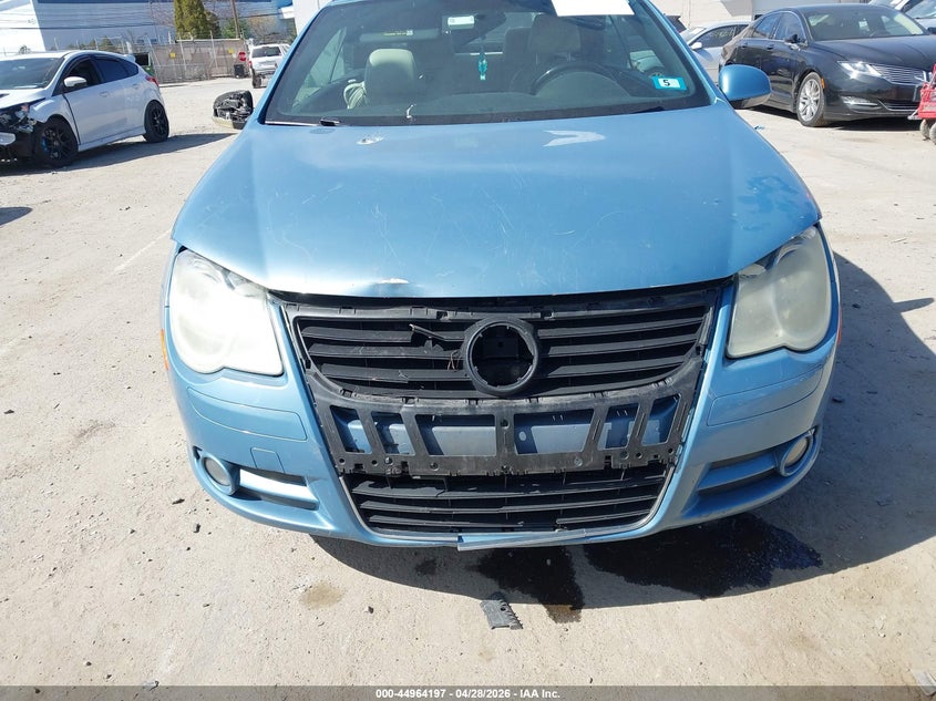 2008 Volkswagen Eos VIN WVWBA71FX8V049481 IAAI salvage auction — FRONT END, Salvage (New Hampshire), sold $300 on 2026-07-15 (photo 6)