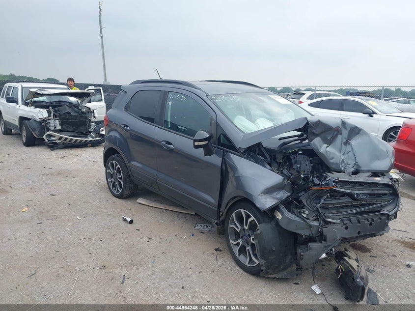 2020 Ford Ecosport VIN MAJ6S3JL9LC347205 IAAI salvage auction — FRONT END, Salvage (Texas), sold $450 on 2026-07-14 (photo 1)