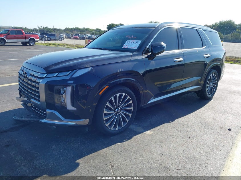 2024 Hyundai Palisade VIN KM8R74GE0RU677255 IAAI salvage auction — FRONT END, Rebuildable (Florida), sold $16,250 on 2026-07-16 (photo 2)