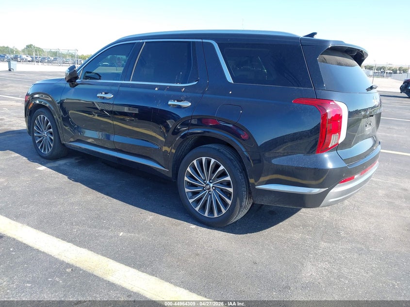 2024 Hyundai Palisade VIN KM8R74GE0RU677255 IAAI salvage auction — FRONT END, Rebuildable (Florida), sold $16,250 on 2026-07-16 (photo 3)