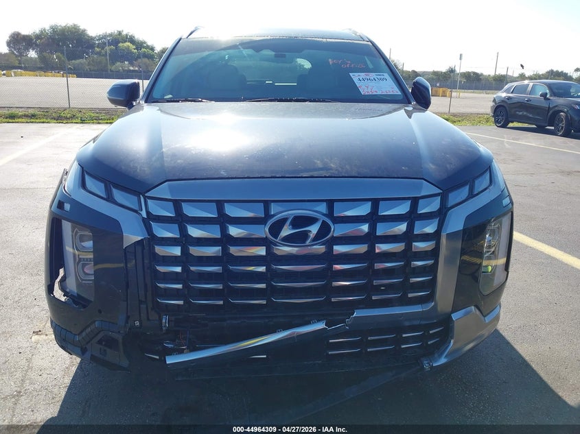 2024 Hyundai Palisade VIN KM8R74GE0RU677255 IAAI salvage auction — FRONT END, Rebuildable (Florida), sold $16,250 on 2026-07-16 (photo 6)