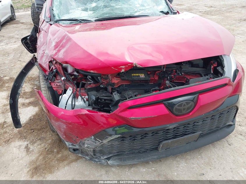 2025 Toyota Corolla cross VIN 7MUFBABG6SV088465 IAAI salvage auction — FRONT & REAR, Salvage Title, sold $6,450 on 2026-07-06 (photo 6)