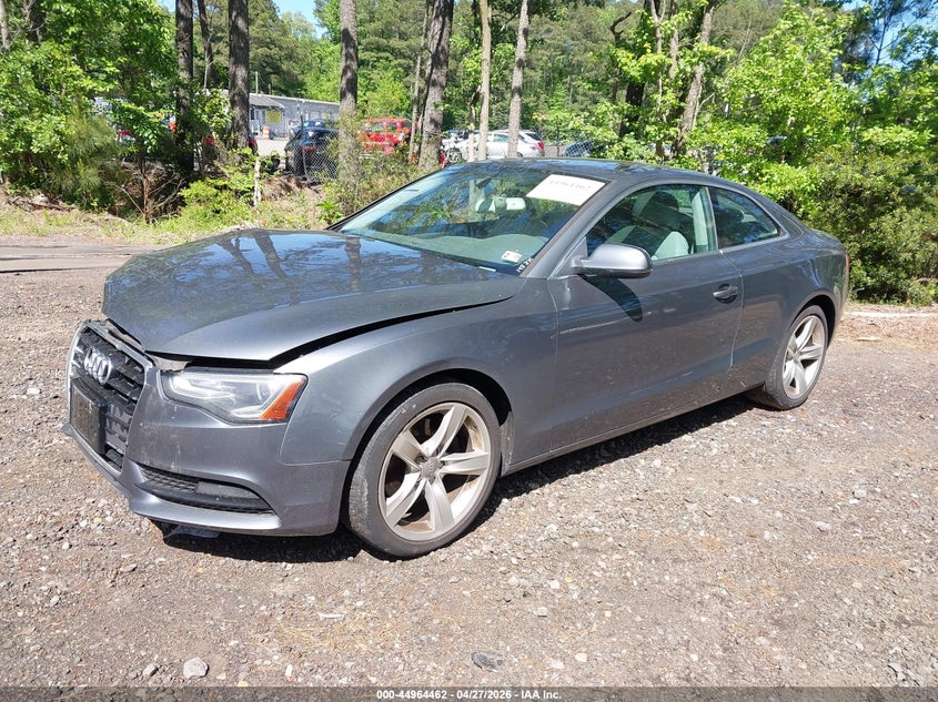 2014 Audi A5 VIN WAULFAFRXEA039605 IAAI salvage auction — FRONT END, Clear (Virginia), sold $850 on 2026-08-01 (photo 2)
