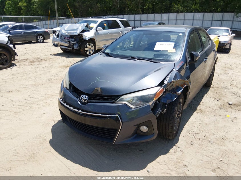 2015 Toyota Corolla VIN 5YFBURHE1FP234230 IAAI salvage auction — FRONT END, Salvage Title, sold $1,800 on 2026-08-02 (photo 6)