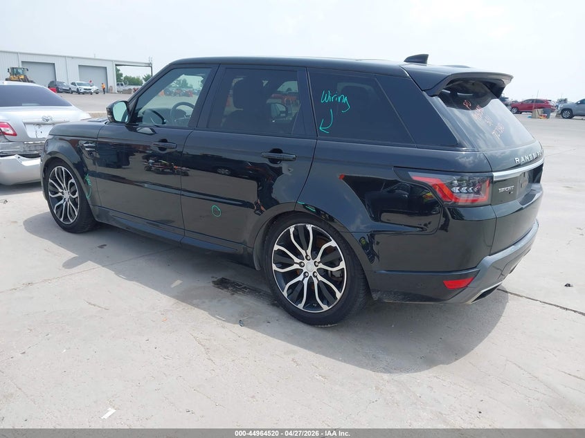 2020 Land rover Range rover sport VIN SALWR2SU4LA727340 IAAI salvage auction — FRONT END, Original (Texas), sold $15,200 on 2026-07-15 (photo 3)