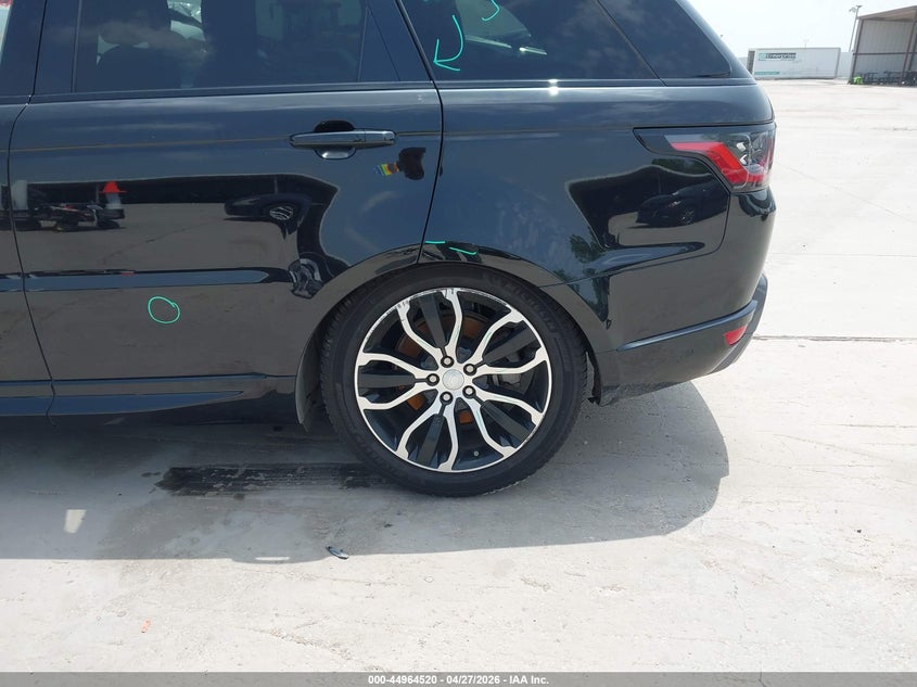 2020 Land rover Range rover sport VIN SALWR2SU4LA727340 IAAI salvage auction — FRONT END, Original (Texas), sold $15,200 on 2026-07-15 (photo 6)