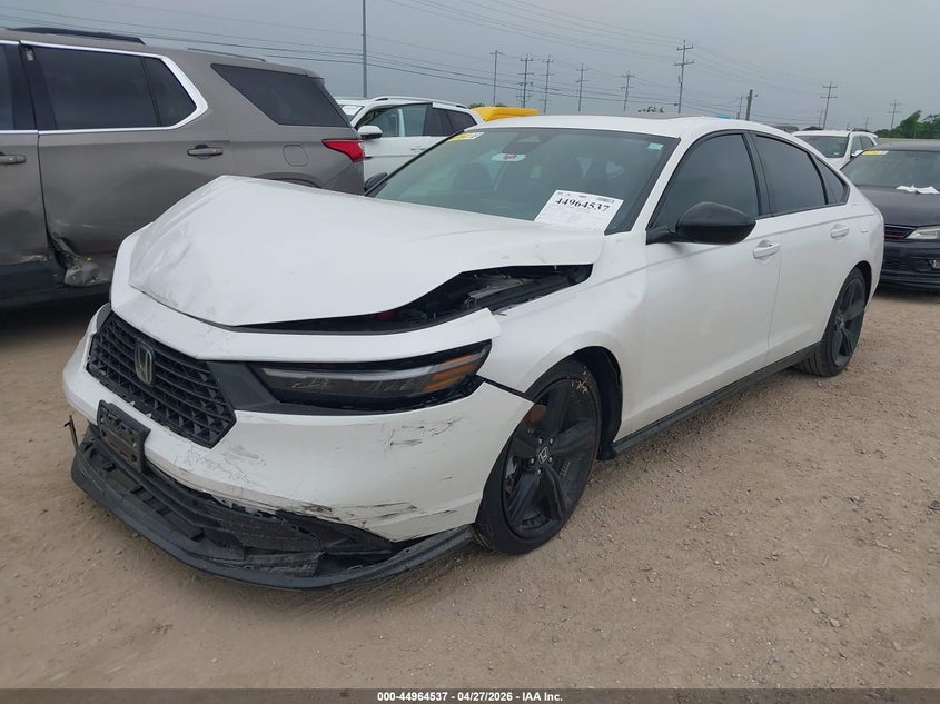 2025 Honda Accord VIN 1HGCY2F77SA036837 IAAI salvage auction — FRONT END, Original (Texas), sold $10,900 on 2026-07-29 (photo 2)