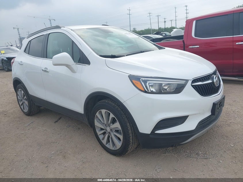 2020 Buick Encore VIN KL4CJASB2LB347279 IAAI salvage auction — LEFT REAR, Salvage Title, sold $2,850 on 2026-07-06 (photo 1)