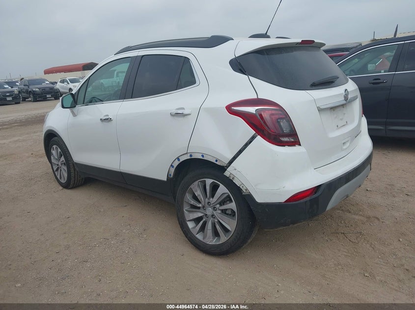 2020 Buick Encore VIN KL4CJASB2LB347279 IAAI salvage auction — LEFT REAR, Salvage Title, sold $2,850 on 2026-07-06 (photo 3)