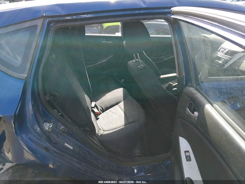 2016 Hyundai Accent VIN KMHCT5AE0GU237856 IAAI salvage auction — FRONT & REAR, Salvage (Kansas), sold $600 on 2026-07-15 (photo 8)