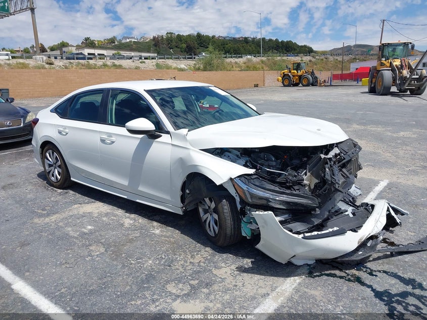2026 Honda Civic VIN 2HGFE2F20TH534035 IAAI salvage auction — FRONT END, Salvage Title, sold $1,525 on 2026-07-19 (photo 1)