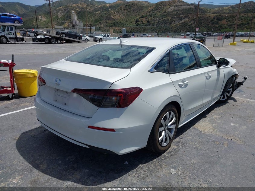 2026 Honda Civic VIN 2HGFE2F20TH534035 IAAI salvage auction — FRONT END, Salvage Title, sold $1,525 on 2026-07-19 (photo 4)