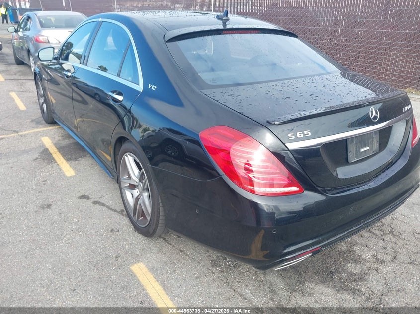 2016 Mercedes-benz S-klasse VIN WDDUG8CB5GA205588 IAAI salvage auction — ROOF, Salvage (California), sold $6,050 on 2026-07-29 (photo 3)