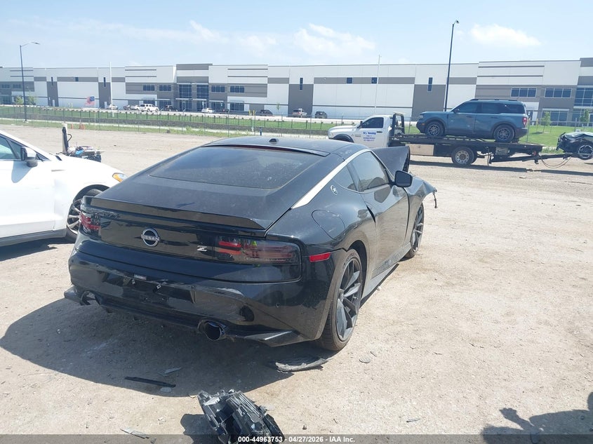 2024 Nissan Z VIN JN1BZ4BHXRM364332 IAAI salvage auction — FRONT END, Salvage Title, sold $8,400 on 2026-07-14 (photo 4)