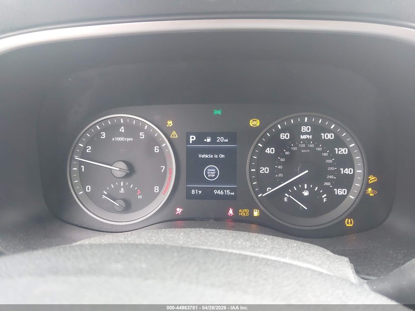 2021 Hyundai Tucson VIN KM8J3CA44MU299758 IAAI salvage auction — FRONT END, Original (Texas), sold $4,450 on 2026-07-16 (photo 7)