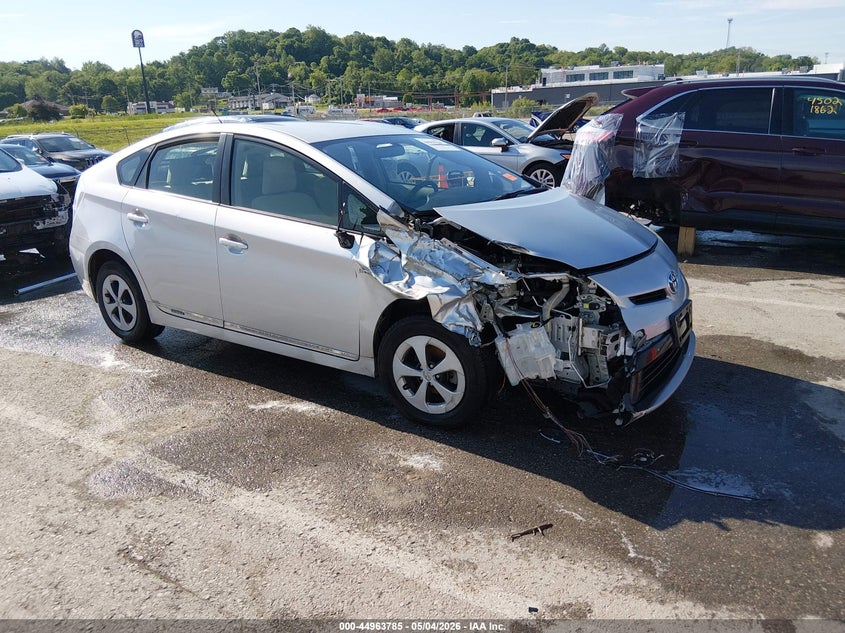 2012 Toyota Prius VIN JTDKN3DUXC5454238 IAAI salvage auction — RIGHT FRONT, Salvage (Illinois), sold $1,000 on 2026-07-11 (photo 1)