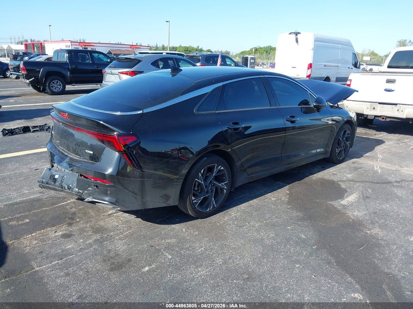 2025 Kia K5 VIN KNAG64J71S5357397 IAAI salvage auction — FRONT END, Salvage Title, sold $3,150 on 2026-07-30 (photo 4)
